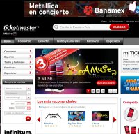 ticketmaster.com.mx screenshot