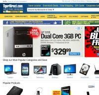 tigerdirect.com screenshot