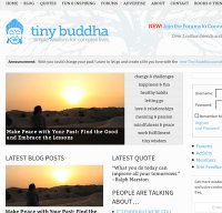 tinybuddha.com screenshot