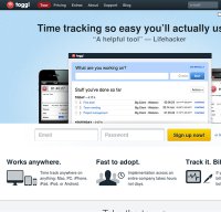 toggl.com screenshot