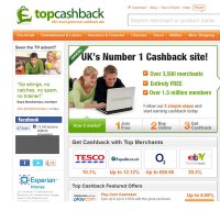 topcashback.co.uk screenshot