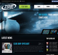 topeleven.com screenshot