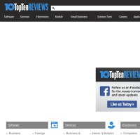 toptenreviews.com screenshot