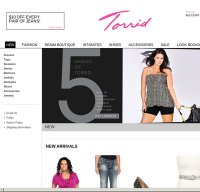 torrid.com screenshot