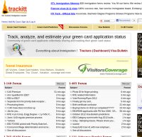 trackitt.com screenshot