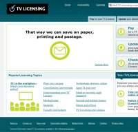 tvlicensing.co.uk screenshot