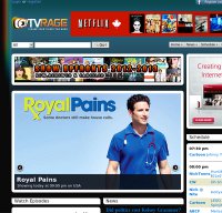 tvrage.com screenshot