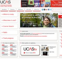 ucas.ac.uk screenshot