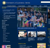 uci.edu screenshot