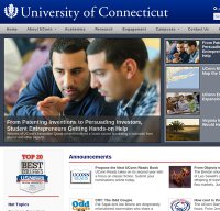 uconn.edu screenshot