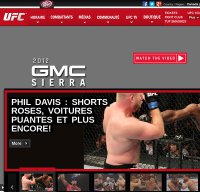 ufc.com screenshot