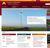 umn.edu screenshot