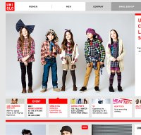 uniqlo.com screenshot