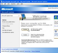 update.microsoft.com screenshot