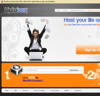 uptobox.com screenshot