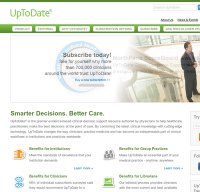 uptodate.com screenshot