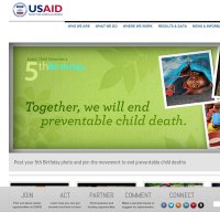 usaid.gov screenshot