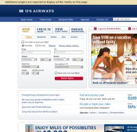 usairways.com screenshot