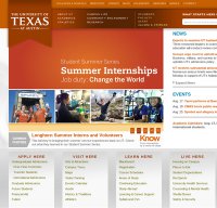 utexas.edu screenshot