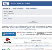 validator.w3.org screenshot