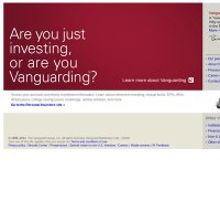 vanguard.com screenshot