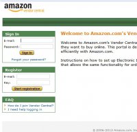 vendorcentral.amazon.com screenshot