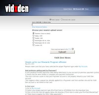 vidxden.com screenshot