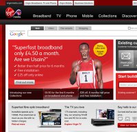 virginmedia.com screenshot