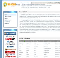 virscan.org screenshot