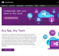 visualstudio.com screenshot