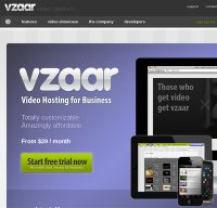 vzaar.com screenshot