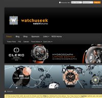 watchuseek.com screenshot