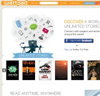 wattpad.com screenshot