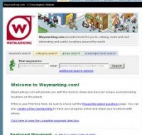 waymarking.com screenshot