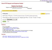 web-sniffer.net screenshot