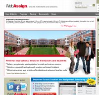 webassign.net screenshot