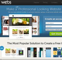 webs.com screenshot