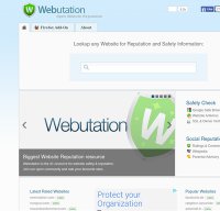 webutations.info screenshot