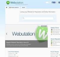 webutations.net screenshot