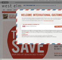 westelm.com screenshot