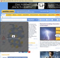 wetter.com screenshot