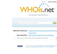 whois.net screenshot