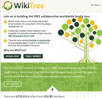 wikitree.com screenshot