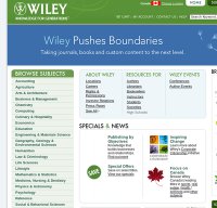 wiley.com screenshot