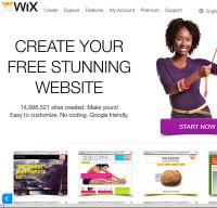 wix.com screenshot