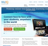 wiziq.com screenshot