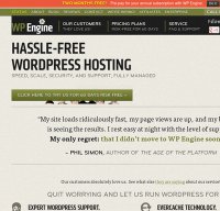 wpengine.com screenshot