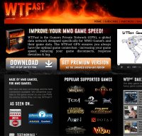 wtfast.com screenshot