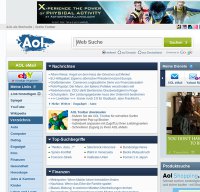 www.aol.de screenshot