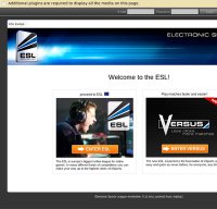 www.esl.eu screenshot